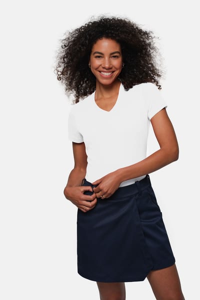 Damen V-Shirt MIKRALINAR®