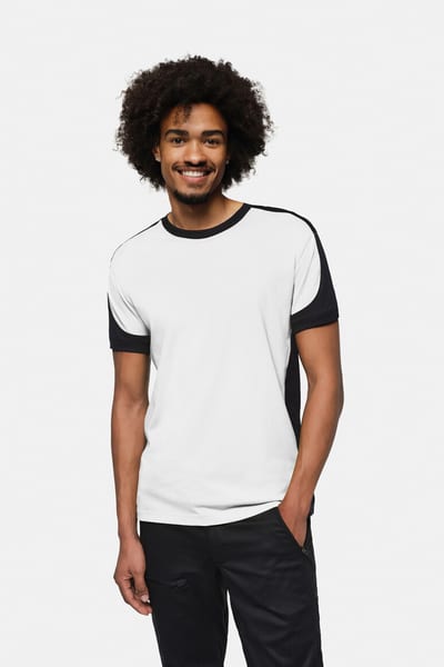 T-Shirt Contrast MIKRALINAR® ECO