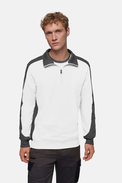 Zip-Sweatshirt Contrast MIKRALINAR®
