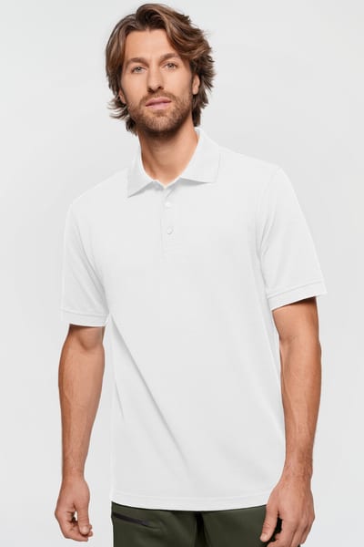 Label-Free Poloshirt Heavy MIKRALINAR® ECO