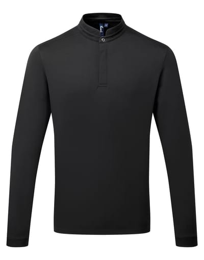 Koch-Poloshirt Coolchecker Essential mit langen Ärmeln