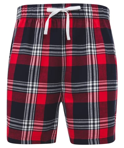 Shorts mit Tartanmuster