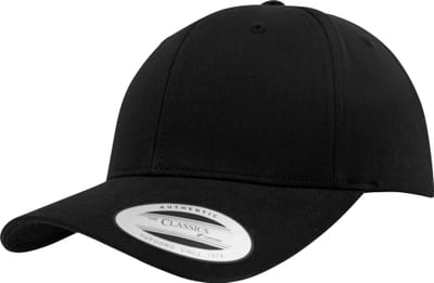 Klassische gebogene Kappe Snapback