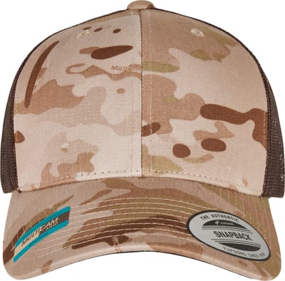Multicam Retro-Trucker-Kappe