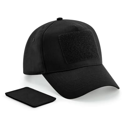 Kappe mit 5 Panels und abnehmbarem Patch