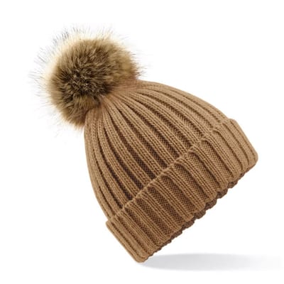 Pom pom beanie