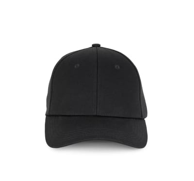 6-Panel-Kappe aus recycelter Baumwolle
