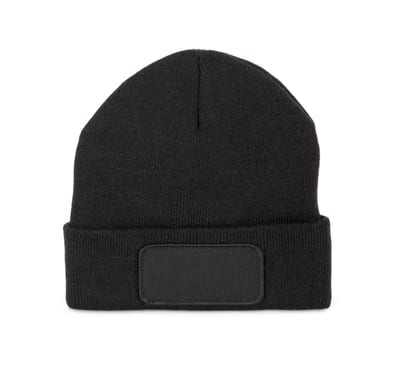 Mütze mit Patch und Thinsulate-Futter