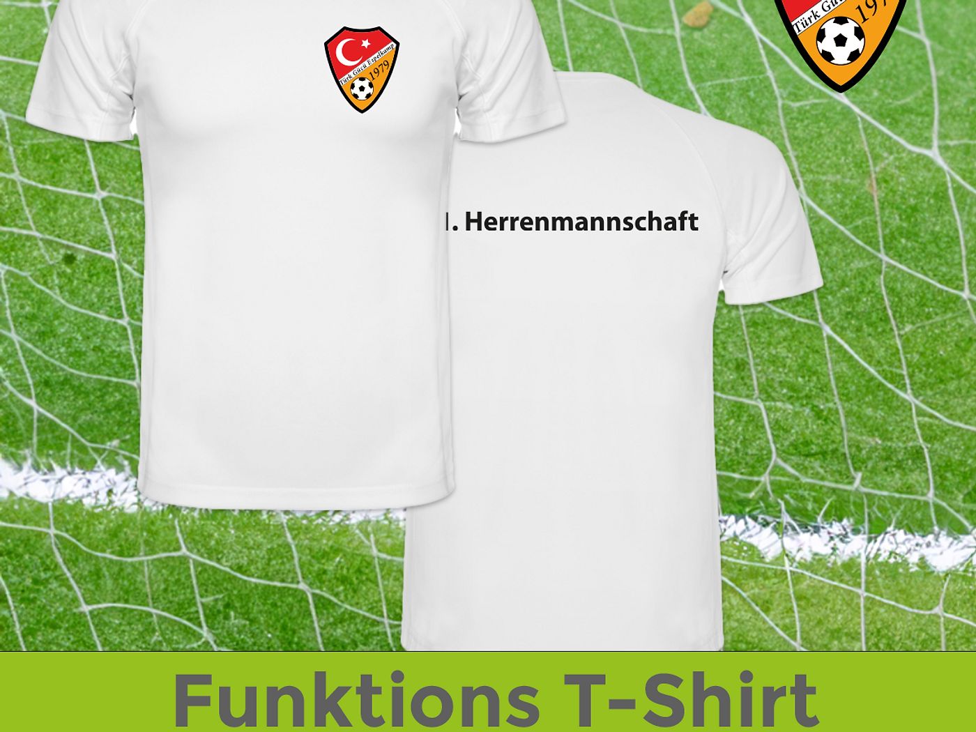 Bedruckte Funktions T-Shirts für Fußballverein